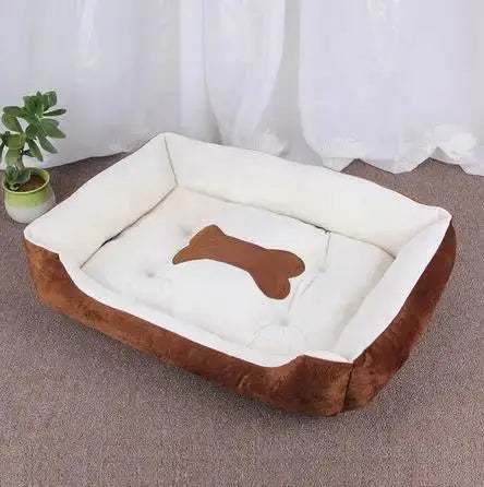 warm pet bed Waterproof Fleece Pet Bed - Ultimate Comfort for Your Furry Friend WLP Company