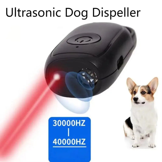 Ultrasonic Dog Repeller Mini Portable USB Charging Distance Training Device with LED-Defense for Outdoor Dog Behavior Control WLP Company