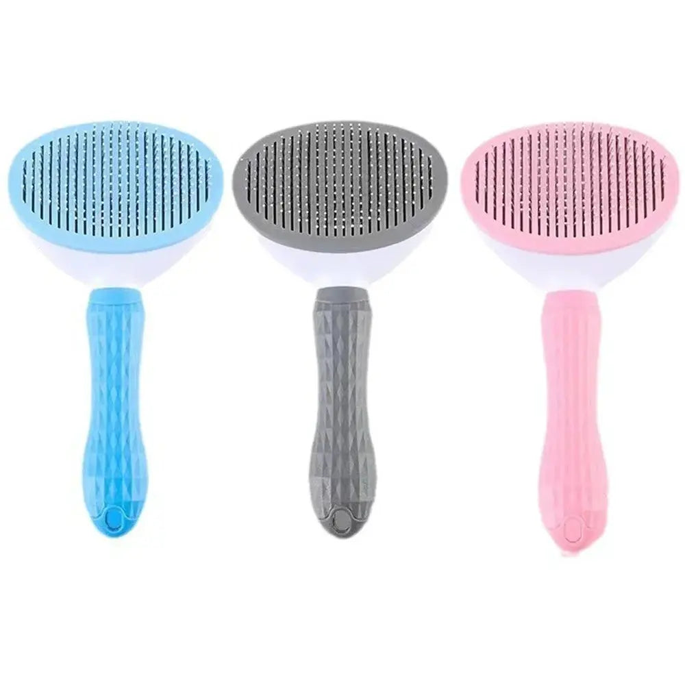 self-cleaning cat brush Cat Slicker Brush - Effortless Grooming & Hair Removal WLP Company