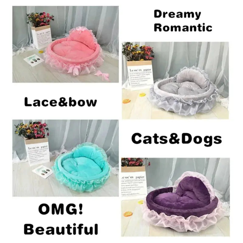 oval pet bed Oval Princess Pet Bed WLP Company