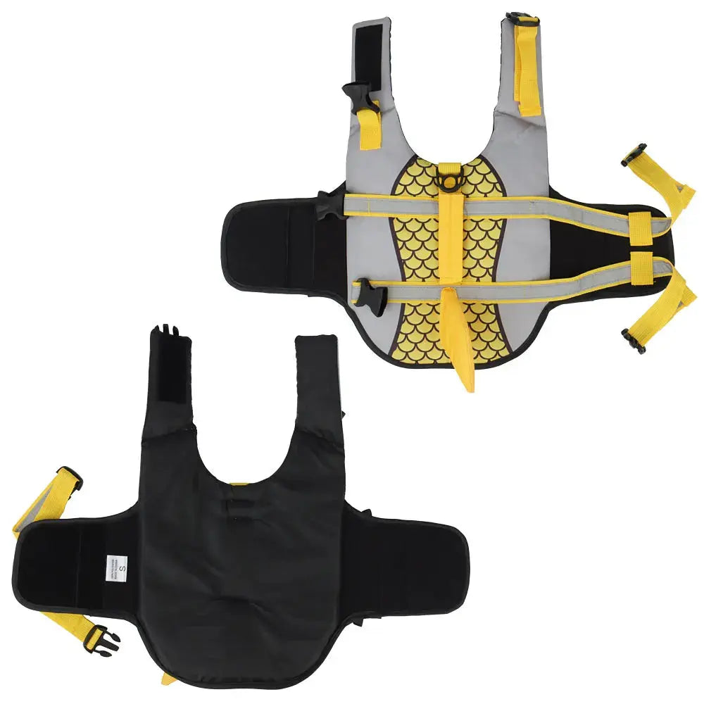 dog life jacket Scales Shark Swim Dog Clothes Pet Life Jacket Vest Harness Pet Swimming Summer Swimwear WLP Company