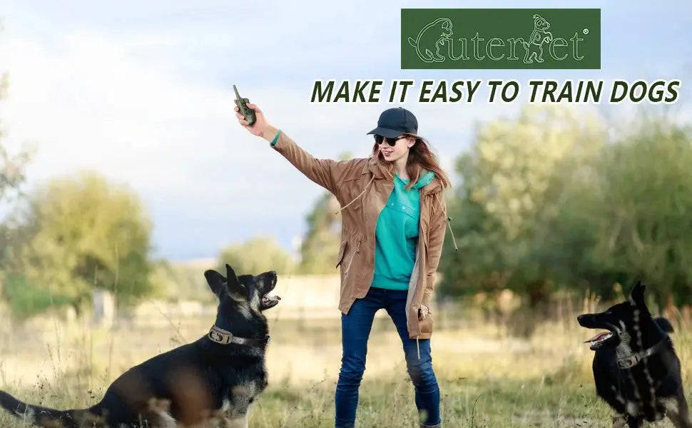 dog training collar Training Collar Pet Dog Remote Control Waterproof Rechargeable Pet Barking Stopper Dog Repellent Control Training Collar WLP Company
