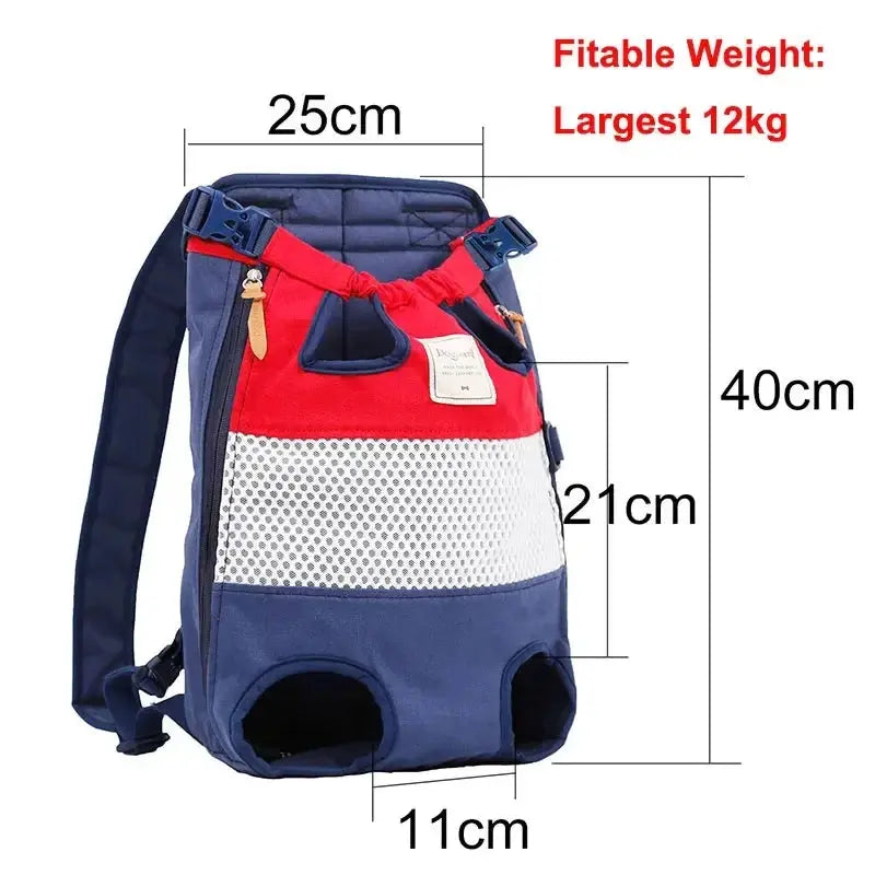 pet travel backpack Transport Backpack for Pet, Travel Bag for Cat and Dog WLP Company
