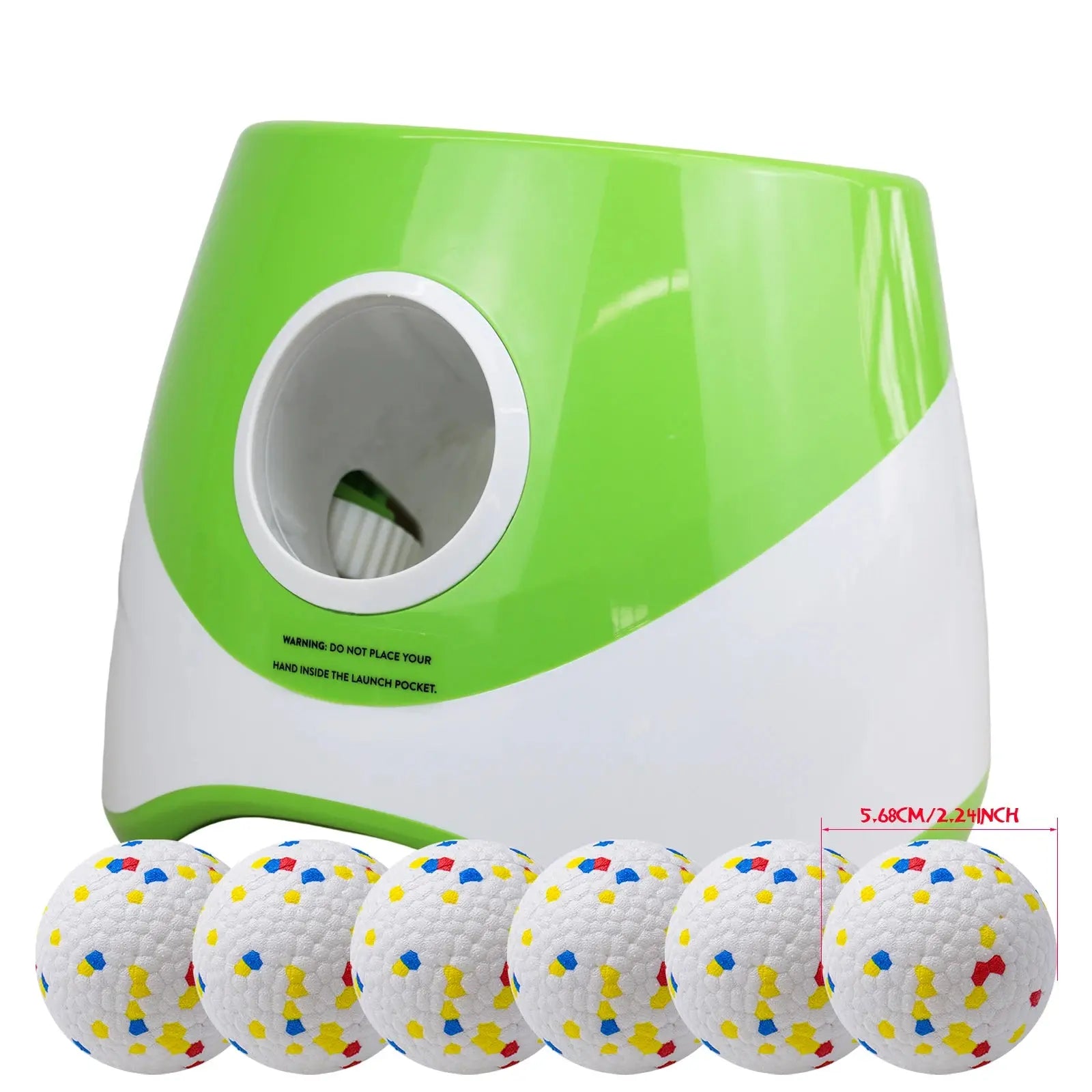 Fun Interactive Automatic Dog Tennis Ball Launcher WLP Company