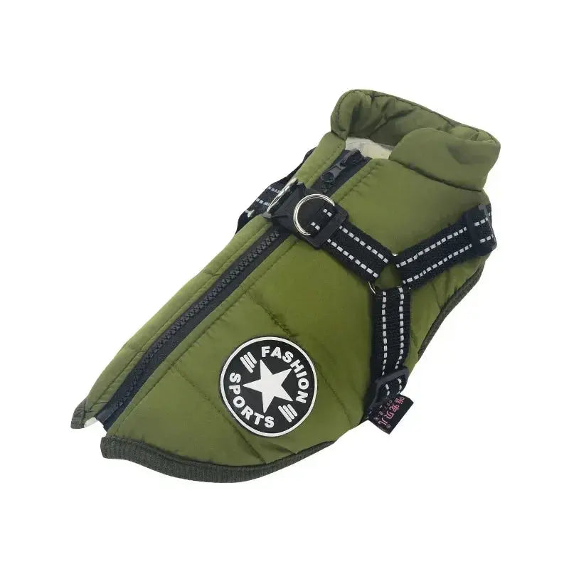 Dogs Jacket with Harness - Waterproof Winter Coat WLP Company