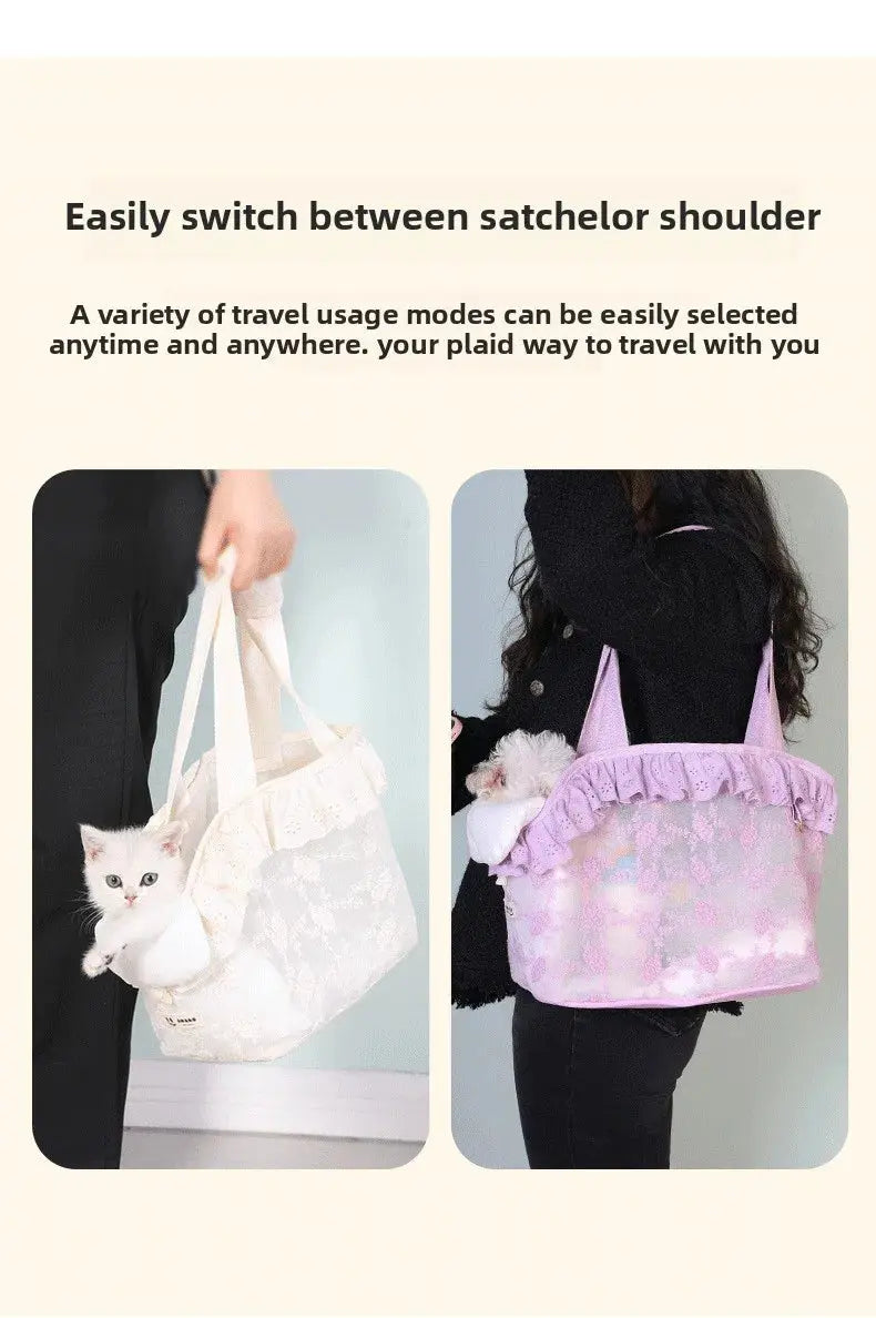 Portable Cat Carrier with a Large Capacity WLP Company