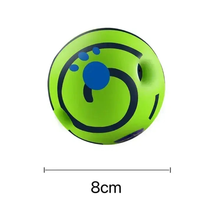 Pet Dog Toy Ball Wobble Wag Giggle Sound-Emitting Glow Ball Interactive Dog Toy Funny Indoor or Outdoor Play Agility Training WLP Company