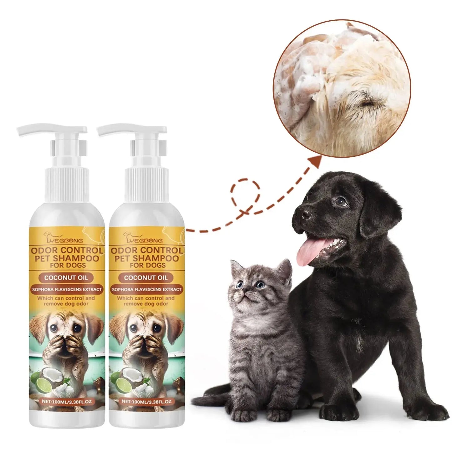 cat shampoo Cat Dog Shampoo Hair Care Softening Mite Removal Anti Itching Coat Washing Deep Cleaning Natural Deodorant Pet Body Wash Liquid WLP Company