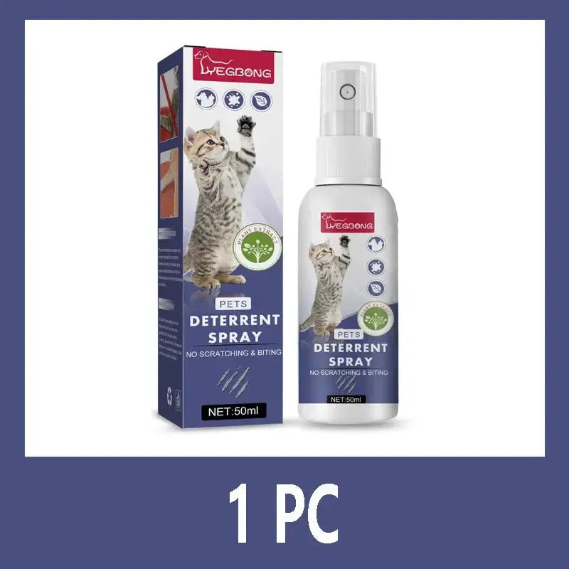 Cat Scratch Deterrent Spray Natural Scratching Training Aid Spray No Stimulation Orange Fragrance Sofa Furniture Protectors WLP Company