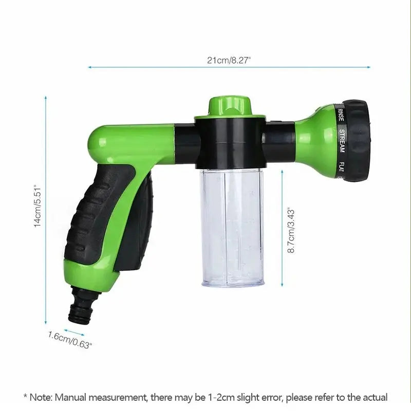 High-pressure Sprayer Nozzle Hose Dog Shower Gun 3 Mode Adjustable Pet Wash Cleaning Bath Water Foam Soap Sprayer Dog Clean Tool WLP Company