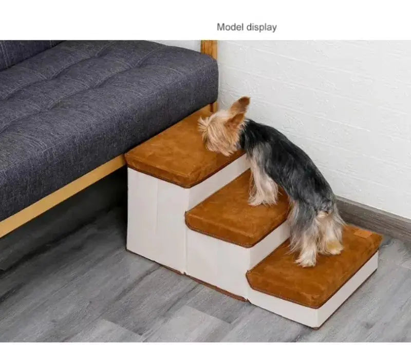 Pet Climbing Ladder: Foldable and Non-Slip Storage Solution for Indoor Use WLP Company