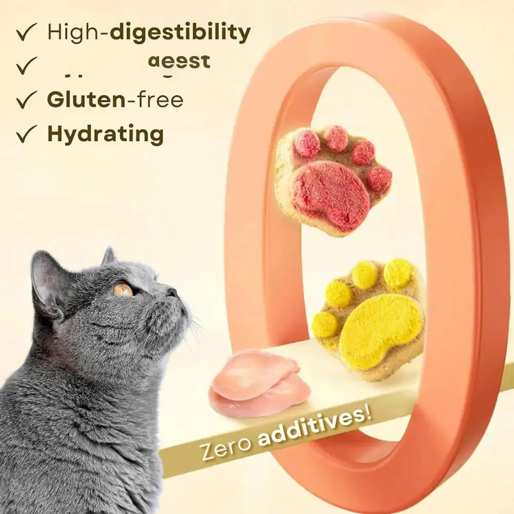 Pet Cat Snacks Freeze-dried Cats Snacks Cat Claw Snacks Cat Dog Universal Snacks Train To Get Rewarded Pet Treats Kitty Food WLP Company