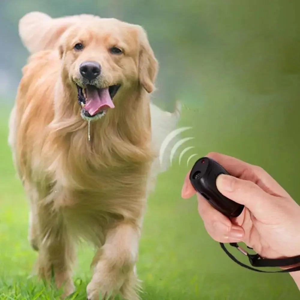 Ultrasonic Dog Repeller Mini Portable USB Charging Distance Training Device with LED-Defense for Outdoor Dog Behavior Control WLP Company