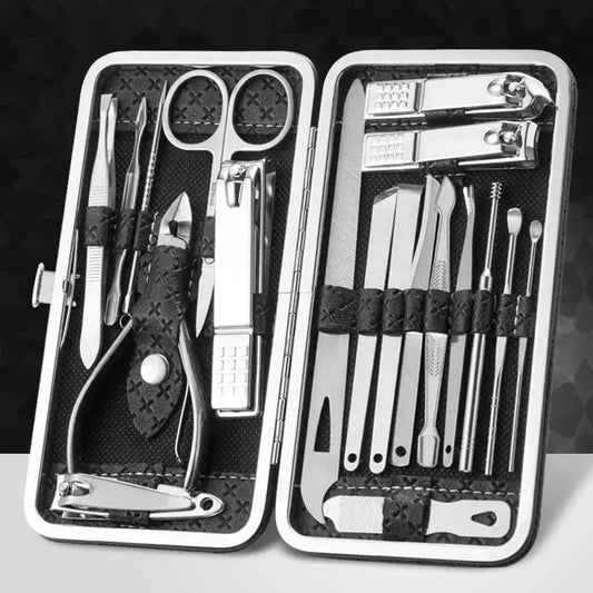 8 Piece Set Dog Nail Clippers Manicure Clipper Set Pet Dog Products Stainless Steel for You Ear Spoon Puppy Home Garden Pedicure WLP Company