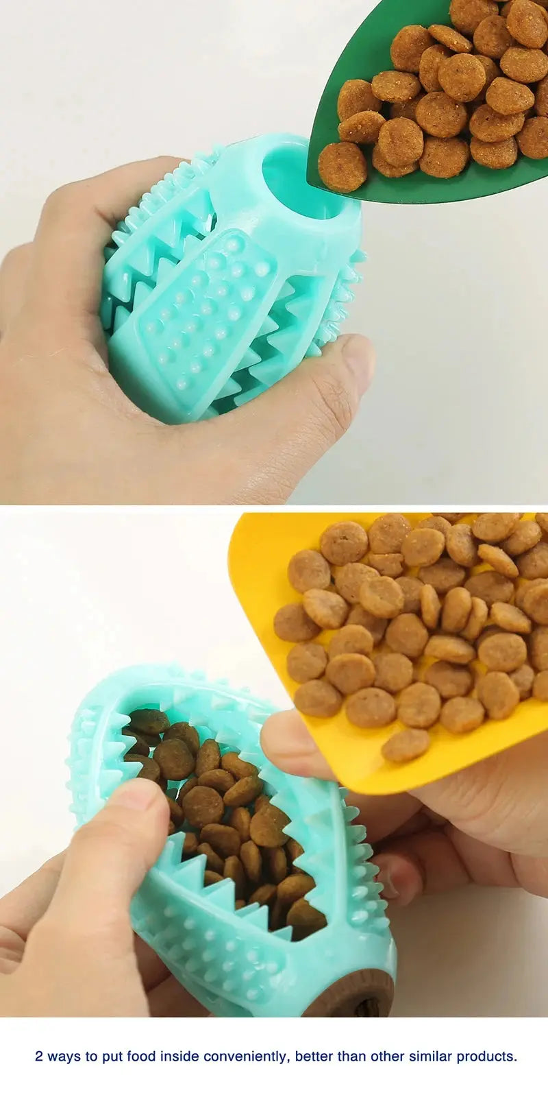 Dog Chew Toys Dog Chiew/Leaking Food Ball with Ropes WLP Company