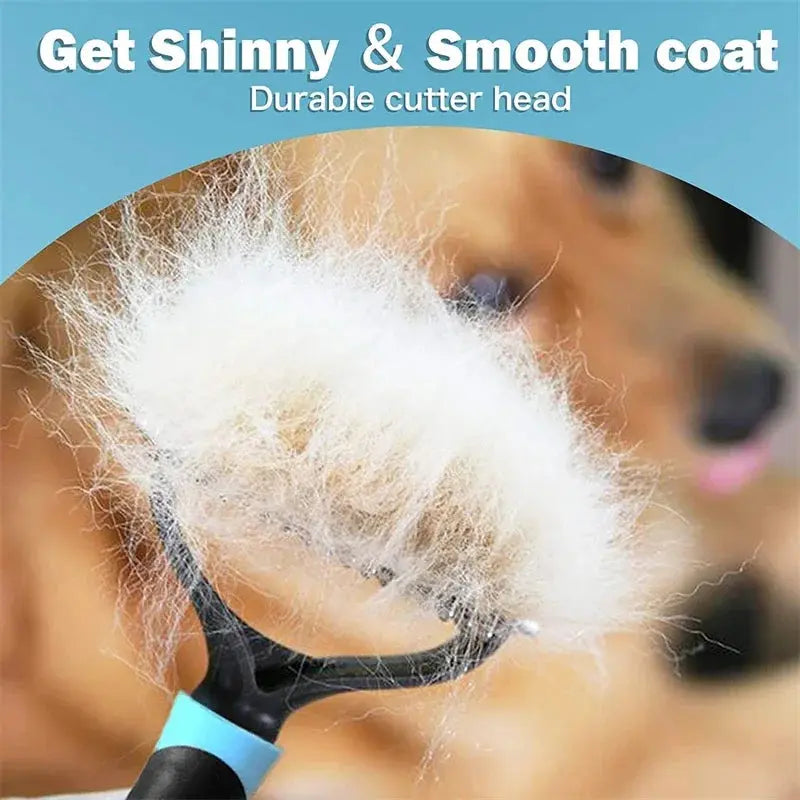 Professional Pet Deshedding Brush | 2 Sided | Reduce Shedding - PetGroom WLP Company