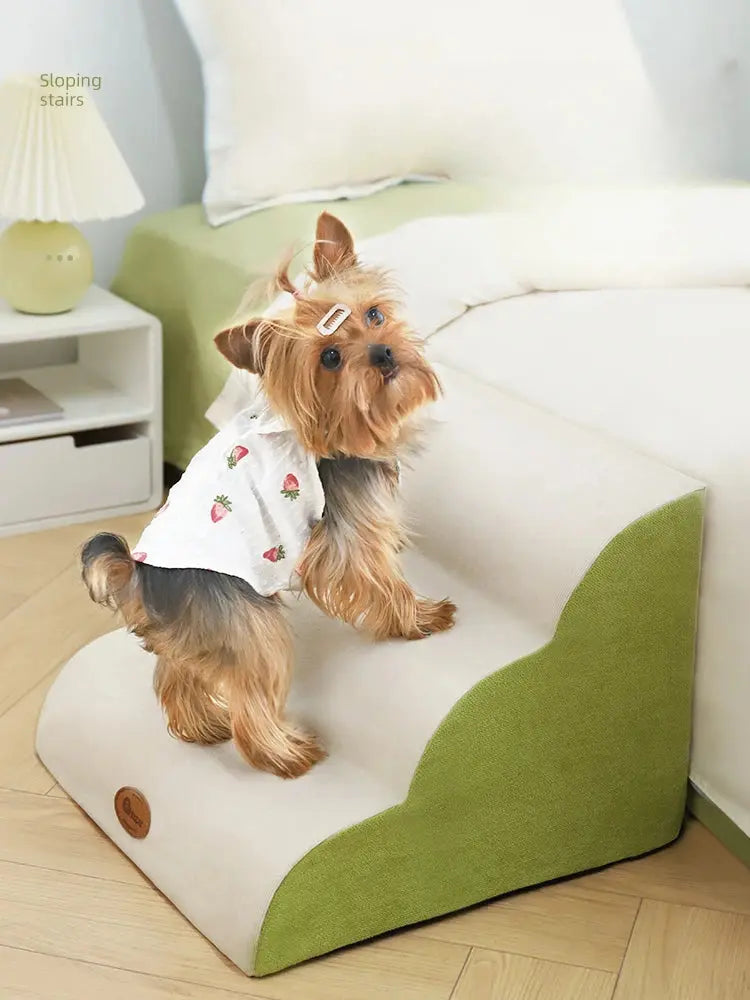 Pet Dog 3-layer Training Staircase Detachable Washable Anti Slip Pet Ramp Stair Bed Dog Safety Ramp Stairs for Dogs Pet Supplies WLP Company