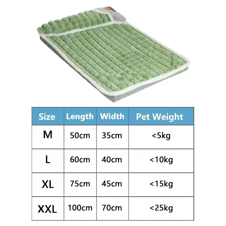 Machine Washable Dog Bed Removable Orthopedic Puppy Cushion Winter Memory Foam Dog Pillow For Small Medium Large Dogs And Cats WLP Company