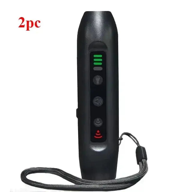 Ultrasonic Pet Dog Repellent, Portable Handheld Anti Bite and Anti Barking Drive Stick with LED Flashlight Pet Repellent WLP Company