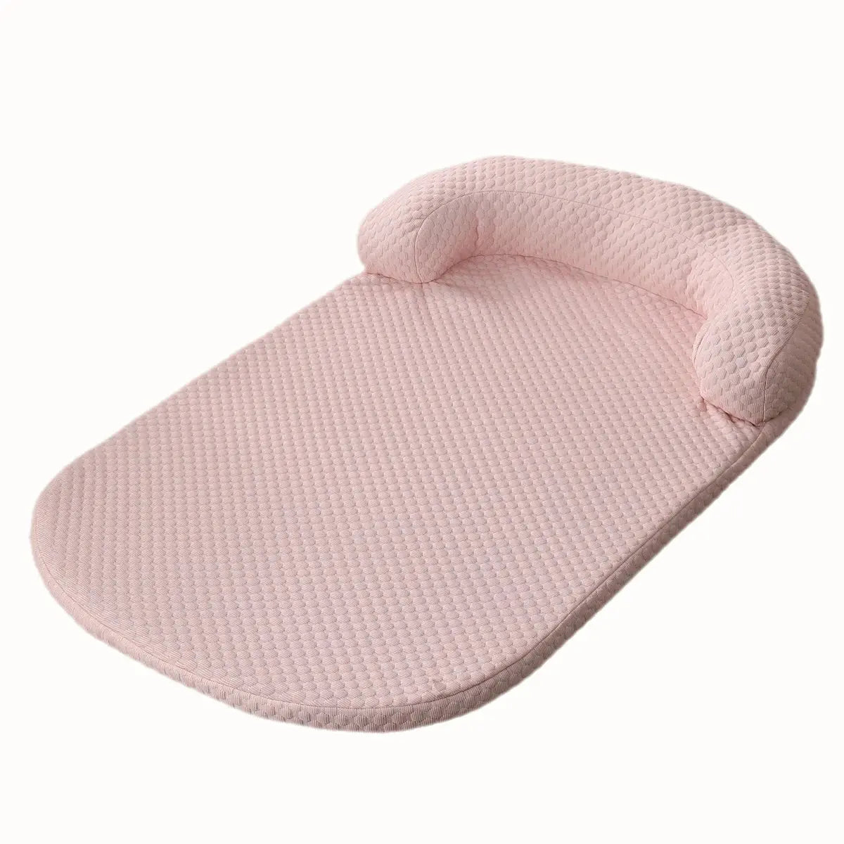 Cooling Dog Bed Breathable Spring Summer Cooling Large Dog Bed Ati-slip Cat Bed with Pillow Ice Silk Fabric Dog Bed for Small Dog Cushion Pet WLP Company