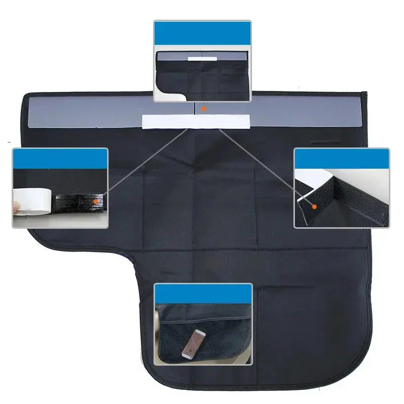 dog car door protector Exclusive Oxford Dog Cat Car Door Windows Protector WLP Company