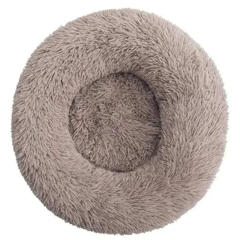 40-90cm Round Pet Bed for Large Dog Bed Super Soft Cat Bed Long Plush Dog House for Medium Dog House Winter Warm Sleeping WLP Company