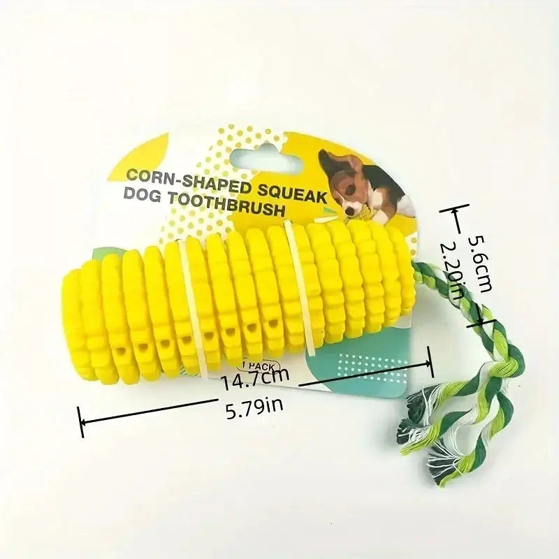 Dog Chew Toys for Aggressive Chewers, Teeth Cleaning Chew Toy,Corn Shape Interactive Dog Dental Toys for Medium Large Puppy Dogs WLP Company
