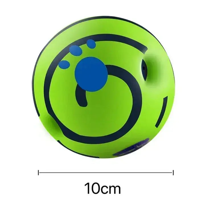 Pet Dog Toy Ball Wobble Wag Giggle Sound-Emitting Glow Ball Interactive Dog Toy Funny Indoor or Outdoor Play Agility Training WLP Company