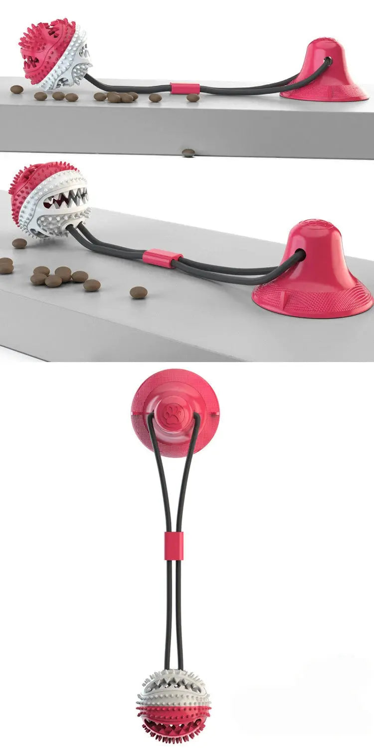 Dog Chew Toys Dog Chiew/Leaking Food Ball with Ropes WLP Company