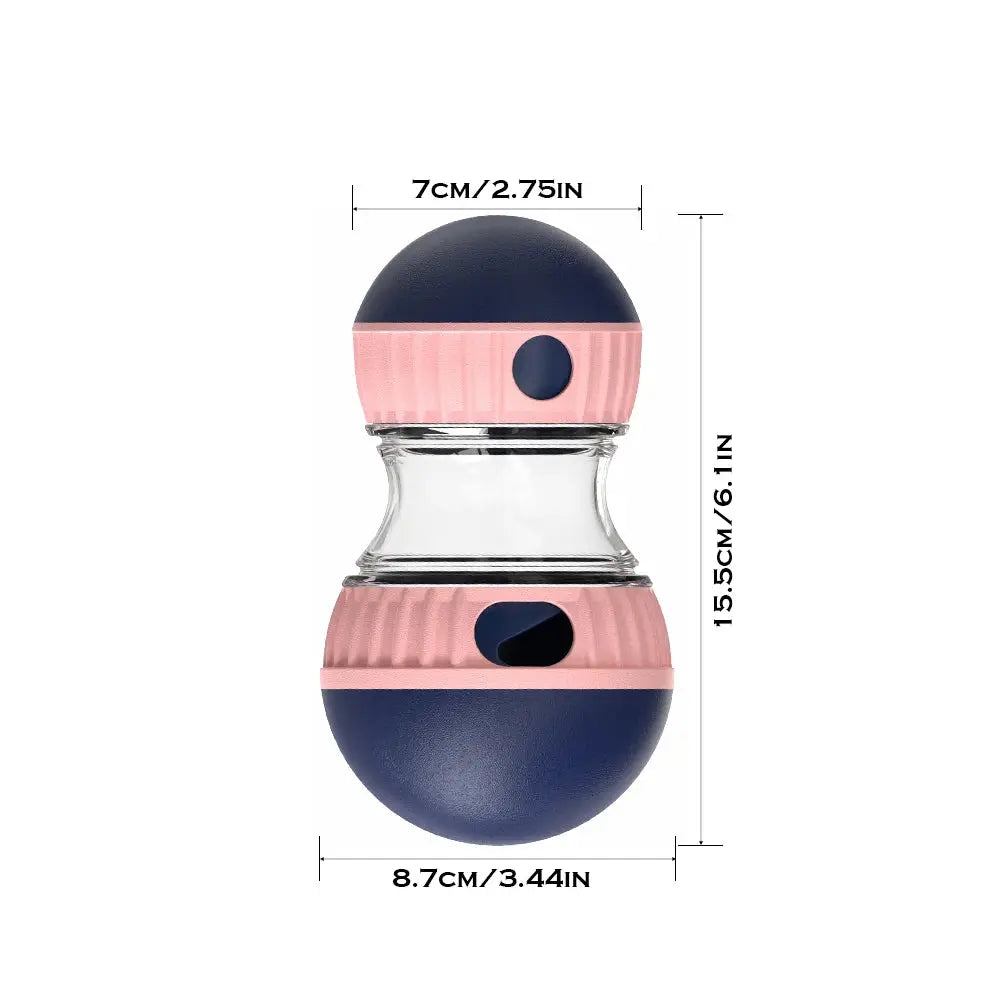 Dog Puzzle Toy Elliptical Track Rolling Increase Intelligence Ball Leaky Food Develop Good Habits Durable Interactive Pet Toys WLP Company