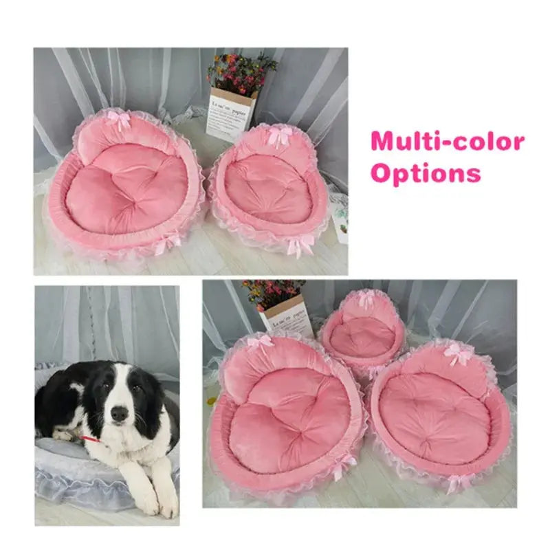 oval pet bed Oval Princess Pet Bed WLP Company
