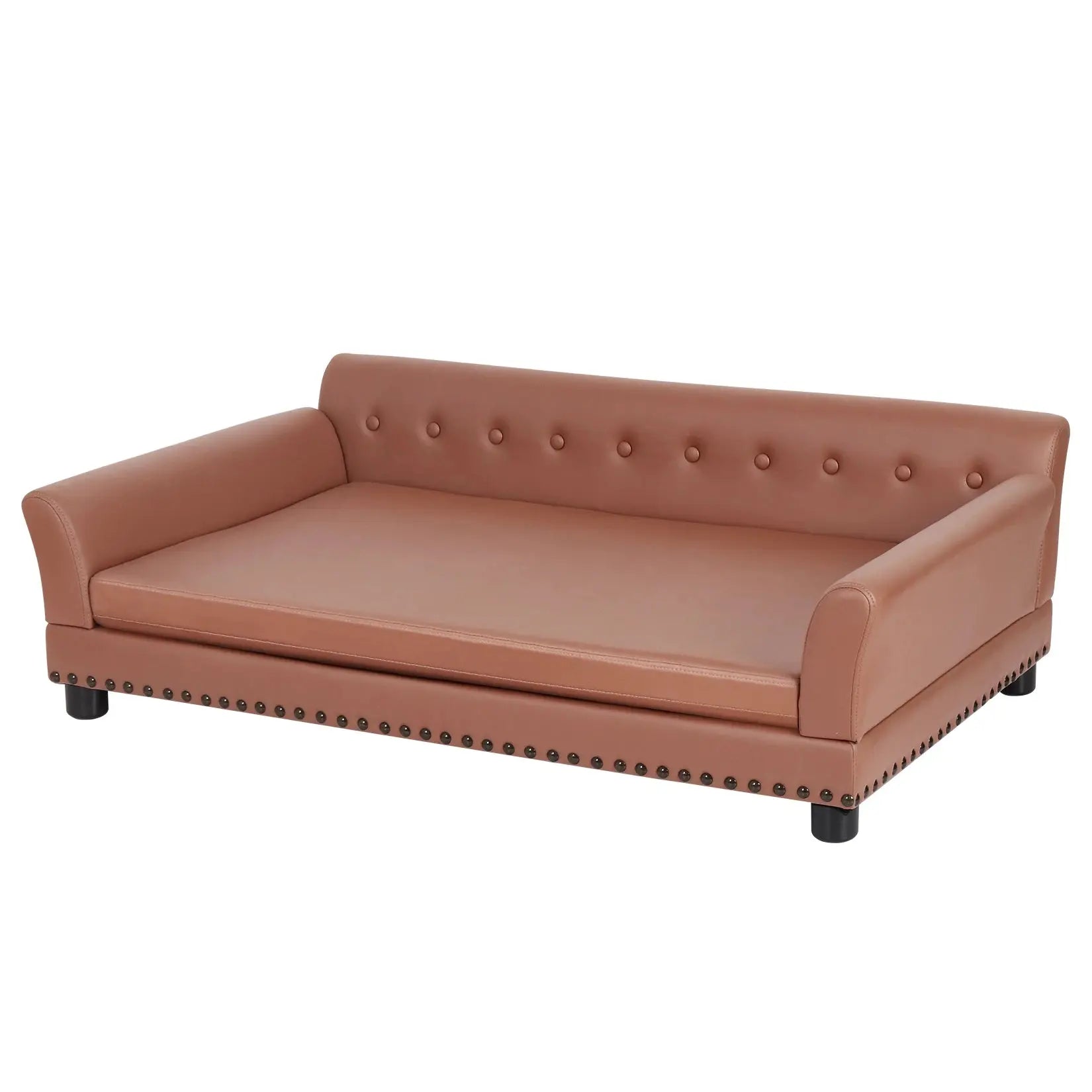 Pet Sofa Bed: BingoPaw Waterproof Sofa-type Dog Bed Pet Snuggle Lounge Bed with Removable Cushion WLP Company