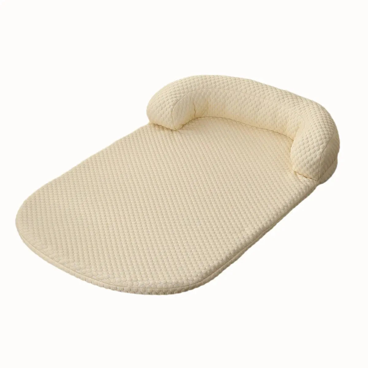 Cooling Dog Bed Breathable Spring Summer Cooling Large Dog Bed Ati-slip Cat Bed with Pillow Ice Silk Fabric Dog Bed for Small Dog Cushion Pet WLP Company