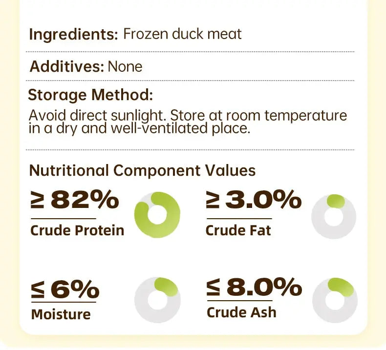 dog treats chanbuni Dog Snack Feeding Food Snacks Dogs Chicken Breast Freeze-Dried Duck Meat Treats Reward Teeth Grinding Raw Bones WLP Company