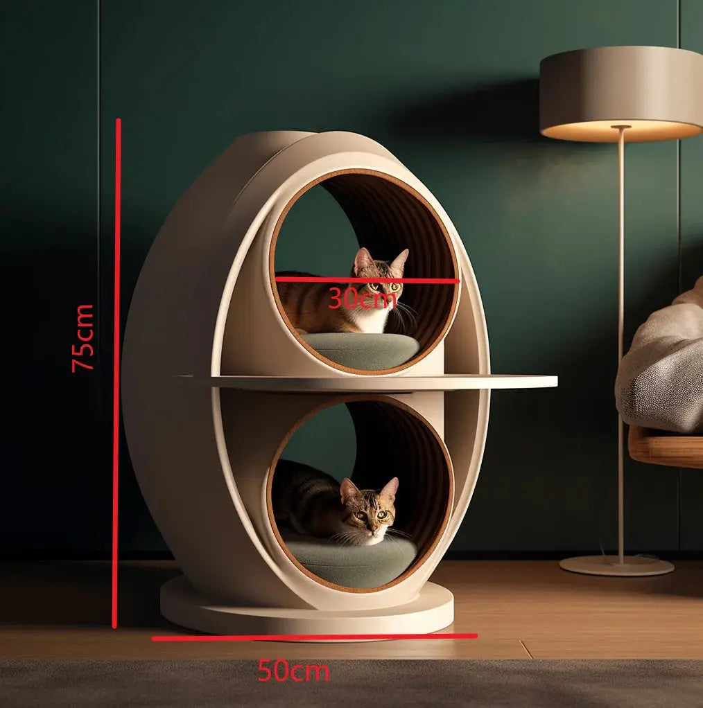 Luxury cat apartment 3D Printed Eco-friendly Cat Apartment WLP Company
