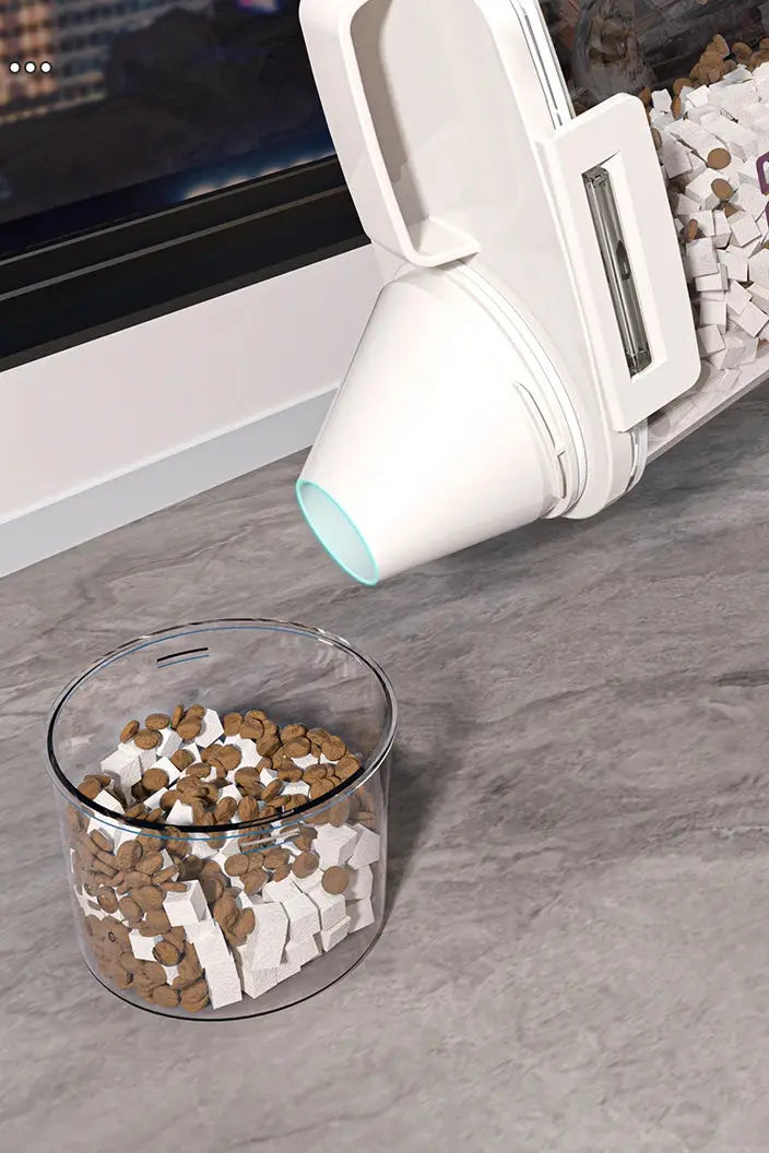 Sealed Cat Food Storage Bucket Vacuum Preservation Tank for Dog Food Moisture-proof and Dehumidifying Pet Dog Snack Storage Box WLP Company