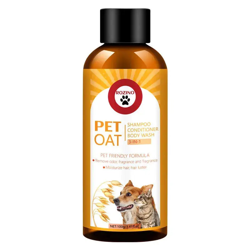 Pet Shampoo and Conditioner 3 in 1 Plant Based Organic Sulfate Free Soap Free Tear Free Moisturizer for Pets Cats and Dogs WLP Company