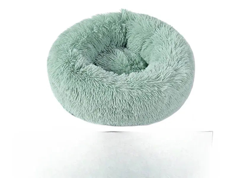 Home Plush Pet Nest Winter Cat Nest Dog Nest Warm Detachable and Washable Round Cat Nest Pet Bed Seasonal Universal Decoration WLP Company