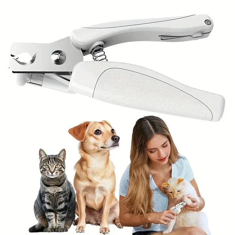 pet nail clipper Cat & Dog Nail Clipper Set – Professional Pet Claw Trimmer with Safety Guard, Nail Grinder & Scissors for Small To Large Pets WLP Company