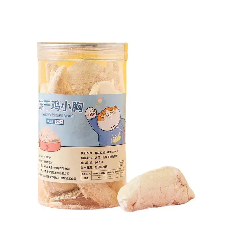 Pet food dog freeze-dried snacks sealed chicken breast egg yolk beef liver freeze-dried cat snacks WLP Company