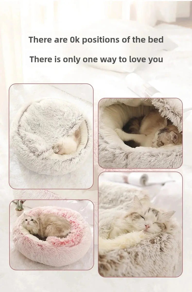 Autumn and Winter soft plush pet bed WLP Company