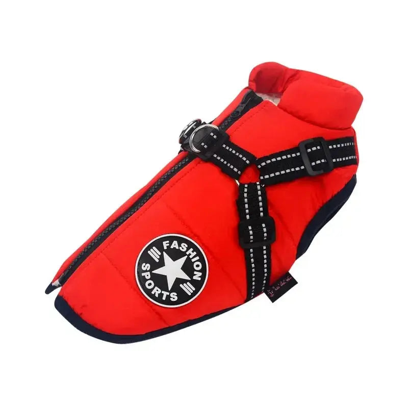 Dogs Jacket with Harness - Waterproof Winter Coat WLP Company