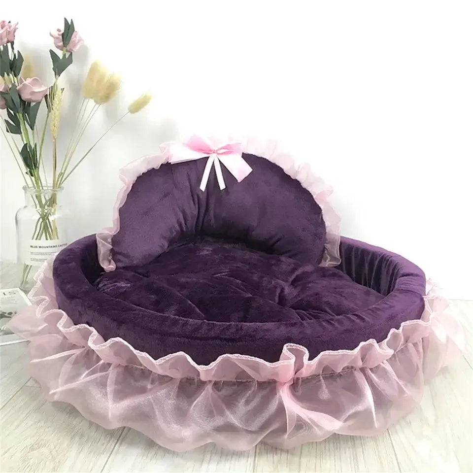 oval pet bed Oval Princess Pet Bed WLP Company