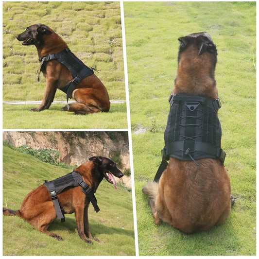 Professional Tactical Dog's Training Vest Harness