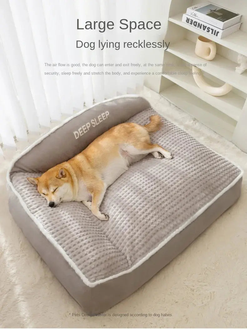 New Cat Bed Dog Pet Bed Kennel Non-Slip Winter Warm Small Dog Kennel Sleeping Removed Washed Soft Puppy Cushion Cat Supplies WLP Company