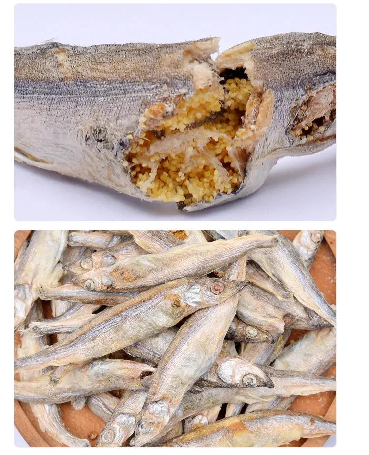 Dog Snacks Freeze-dried Spring Fish Large Full Seed Dried Pet Fish WLP Company