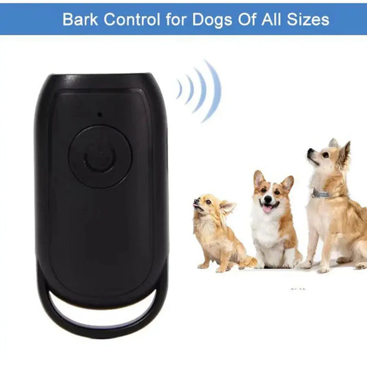 Ultrasonic Dog Repeller Mini Portable USB Charging Distance Training Device with LED-Defense for Outdoor Dog Behavior Control WLP Company