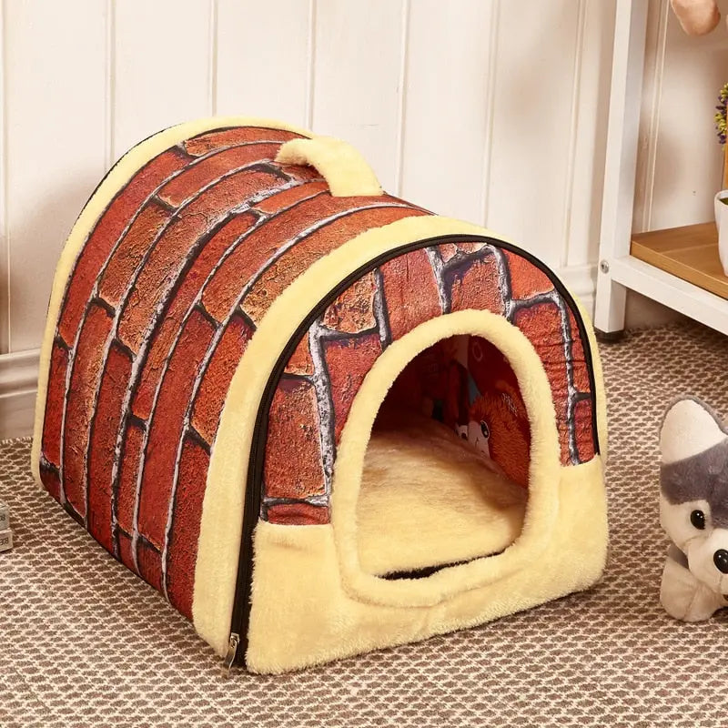 pet bed Collapsible Design Printed Warm Bed WLP Company