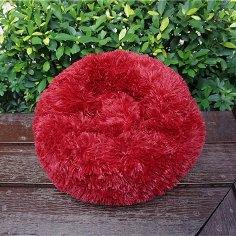 plush dog bed Long Plush Bed for Dogs WLP Company