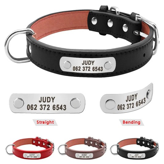 dog collar Classic Leather Collar - Timeless Style & Premium Craftsmanship WLP Company